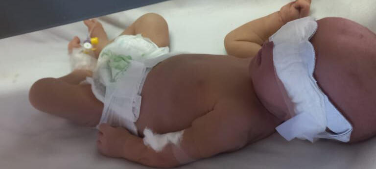Adbul new born in Gaza